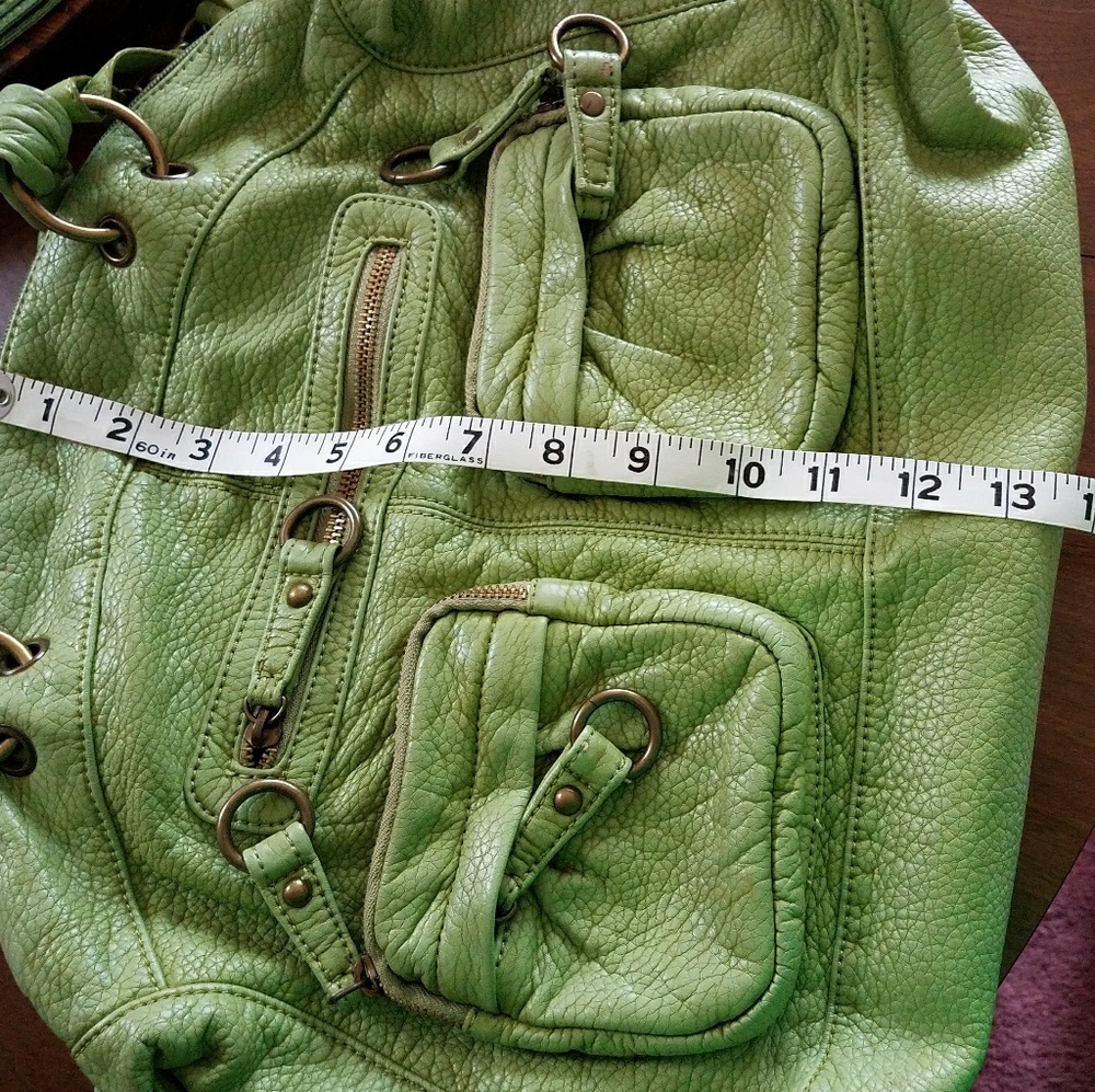 Kathy Van Zeeland green purse - Picture 7 of 8
